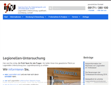 Tablet Screenshot of legionellen.ifmu.de